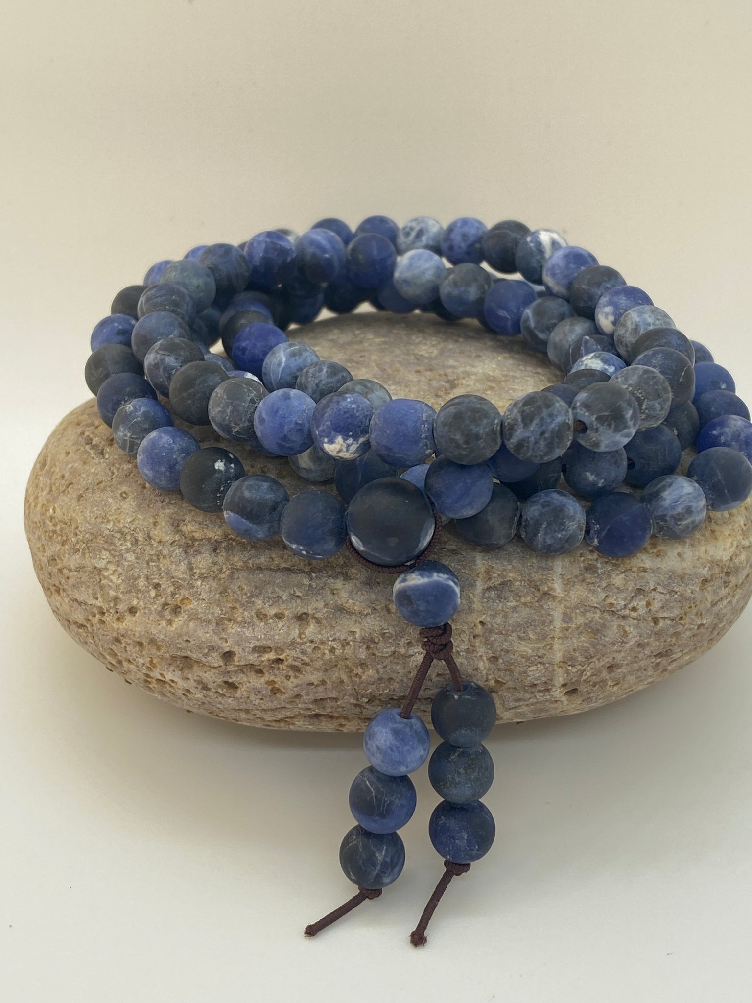 Sodalite Buddhist Prayer Beads